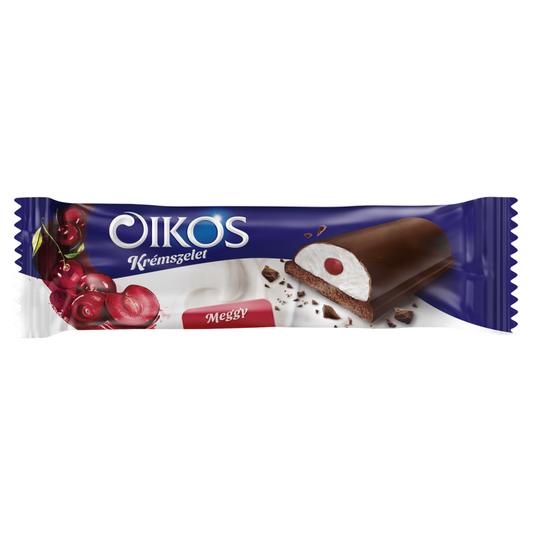 Danone Oikos meggyes krémszelet 27 g